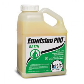Basic Emulsion PRO Satin Wood Floor Finish & Sealer 1 gal