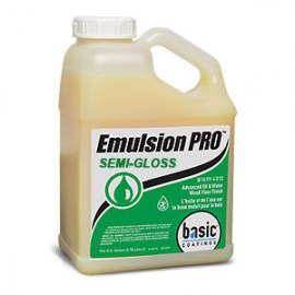 Basic Emulsion PRO Semi Gloss Wood Floor Finish & Sealer 1 gal