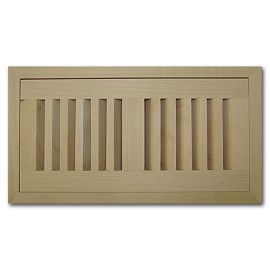 Maple Wood Vents Flush Mount With Damper 2x10
