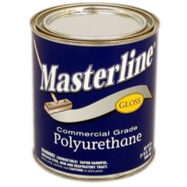 Masterline Polyurethane Wood Floor Finish Gloss 1 qt