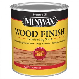 Miniwax Wood Finish Stain Sedona Red 1 qt