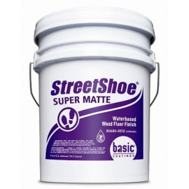 Basic StreetShoe Super Matte Waterbased Wood Floor Finish 5 gal