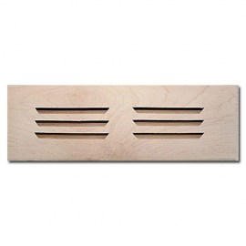 Maple Wood Vent Drop In 2x10 No Damper