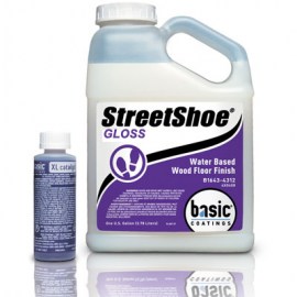 Basic StreetShoe Gloss Waterbased Wood Floor Finish 1 gal
