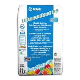 Mapei Ultracontact Rapid Set White Mortar 50lbs