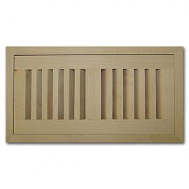 Maple Wood Vents Flush Mount 4x10